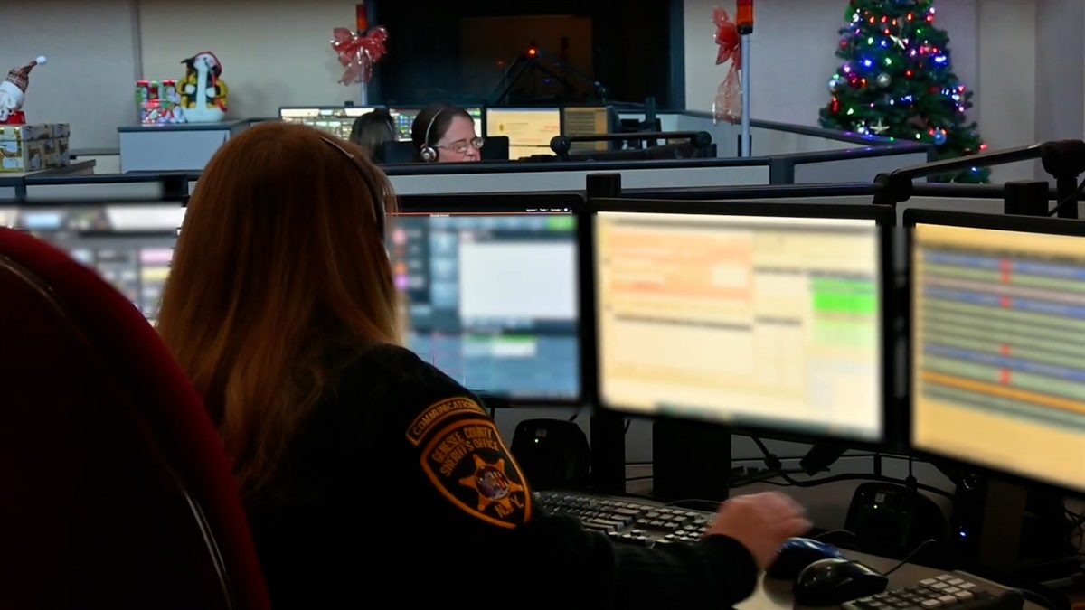9-1-1 Emergency Services Dispatch Center - Genesee County, New York